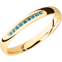 10K Yellow Gold + Polish Finish