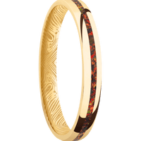 10K Yellow Gold + Polish Finish