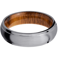 Tantalum + Satin , Polish Finish + Desert Iron Wood