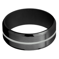 Zirconium + Satin , Polish Finish + Black
