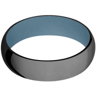 Zirconium + Polish Finish + Polar Blue