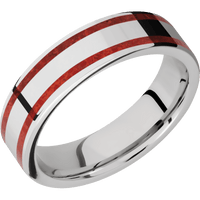 14K White Gold + Polish Finish