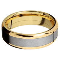 10K Yellow Gold + Polish , Polish Finish