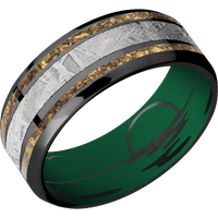 Zirconium + Polish , Polish Finish + Green
