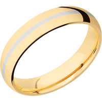 10K Yellow Gold + Polish Finish