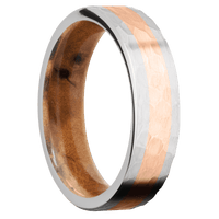 Cobalt Chrome + Hammer Finish + Thuya Burl
