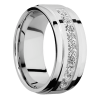 14K White Gold + Polish , Polish Finish