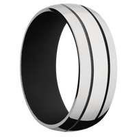 Titanium + Polish Finish + Black