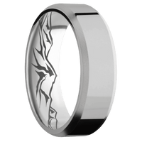 Titanium + Polish , Bead Finish