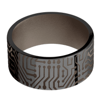 Zirconium + Polish Finish + Chocolate Brown