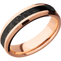 14K Rose Gold + Polish , Polish Finish