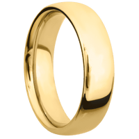 10K Yellow Gold + Polish Finish