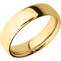 10K Yellow Gold + Polish Finish