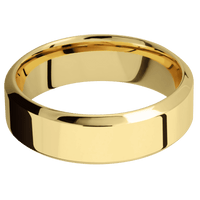 10K Yellow Gold + Polish , Polish Finish