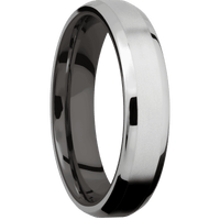 Cobalt Chrome + Bead , Polish Finish + Tantalum Noir