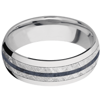 10K White Gold + Polish Finish