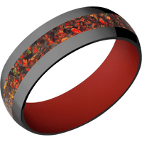 Zirconium + Polish Finish + Red Apple