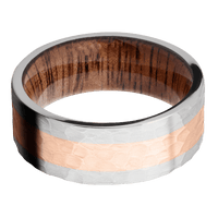 Cobalt Chrome + Hammer Finish + Koa