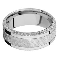 14K White Gold + Polish , Polish Finish