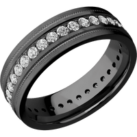 Zirconium + Rockpolish , Satin Finish