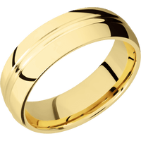 18K Yellow Gold + Polish , Polish Finish