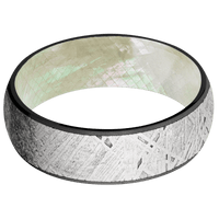 Zirconium + Bead Finish + Freshwater Mother of Pearl