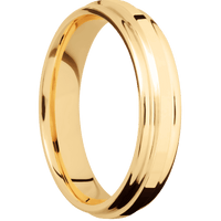 10K Yellow Gold + Polish , Polish Finish
