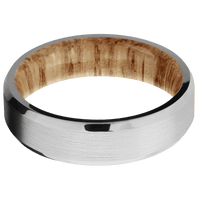 Platinum + Satin , Polish Finish + Natural Oak