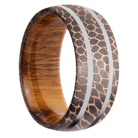 Superconductor Noir + Beadetched Finish + Desert Iron Wood