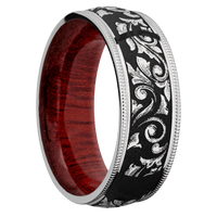 Cobalt Chrome + Polish Finish + Blood Wood