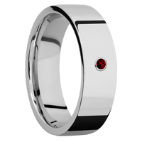 10K White Gold + Polish Finish