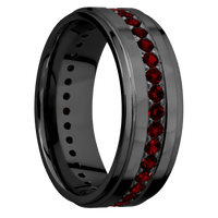Zirconium + Rockpolish , Polish Finish