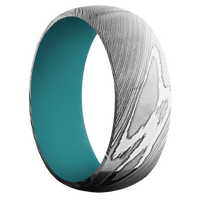 Damascus + Polish Finish + Teal