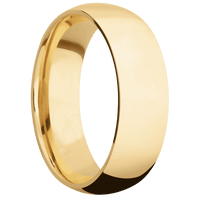 10K Yellow Gold + Polish Finish