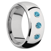 14K White Gold + Polish , Polish Finish