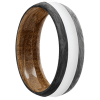Forged Carbon Fiber + None Finish + Whiskey Barrel