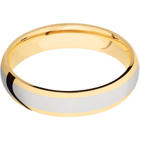 10K Yellow Gold + Polish Finish
