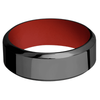 Zirconium + Polish , Polish Finish + Red Apple
