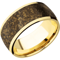 22K Yellow Gold + Polish Finish