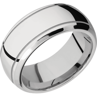 14K White Gold + Polish , Polish Finish