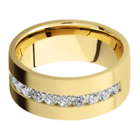 10K Yellow Gold + Anglesatin Finish