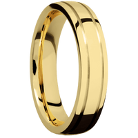 10K Yellow Gold + Polish , Polish Finish