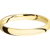 10K Yellow Gold + Polish Finish