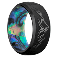 Zirconium + Anglesatin , Satin Finish + Abalone