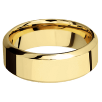 18K Yellow Gold + Polish , Polish Finish