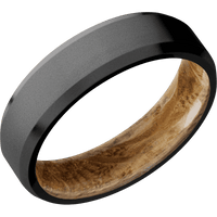 Zirconium + Bead , Bead Finish + Whiskey Barrel