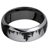 Tantalum + Satin , Polish Finish + Zirconium