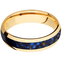 10K Yellow Gold + Polish Finish