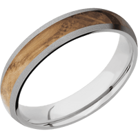 14K White Gold + Sand Finish