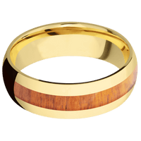 10K Yellow Gold + Polish Finish